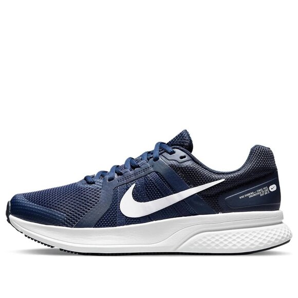 Nike Run Swift 2 Men Road Running Gym Workout Shoes Midnight Navy White 12 - Picture 2 of 11